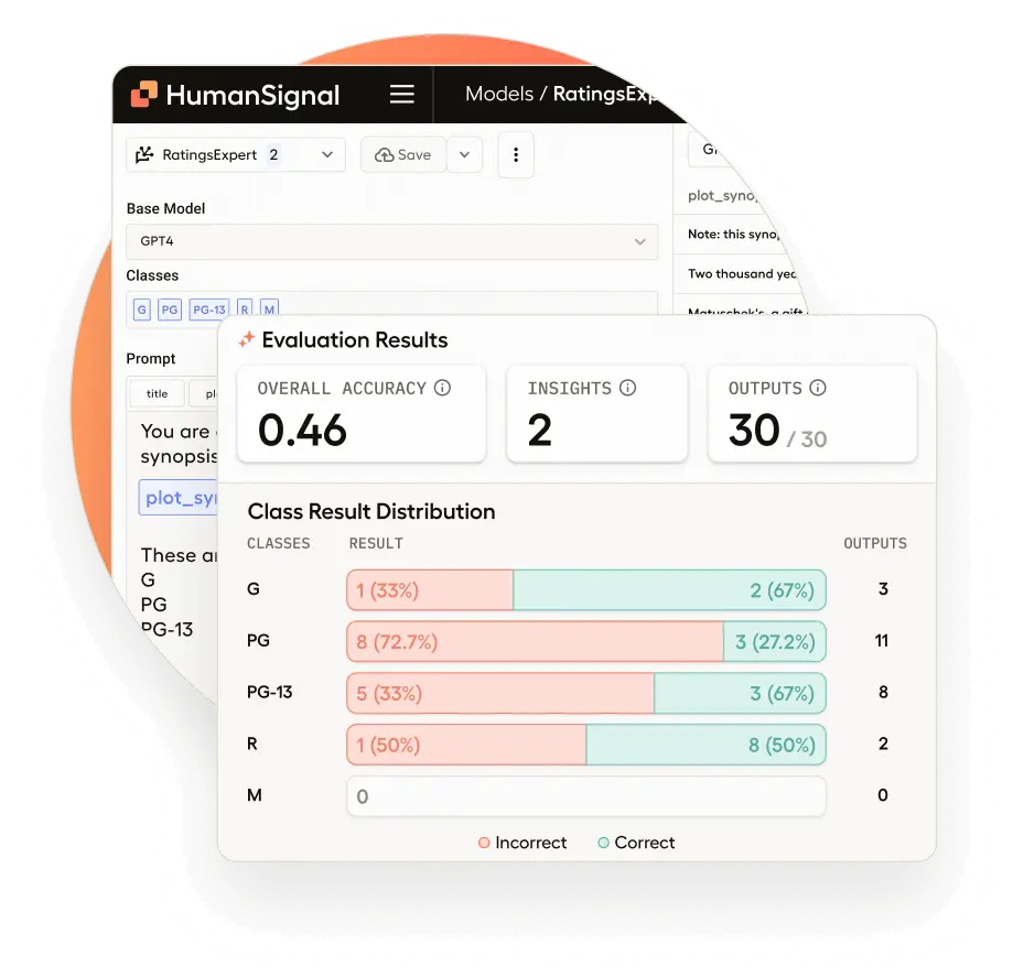screenshot of Label Studio Enterprise